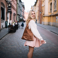 Milan Suede Hobo Bag