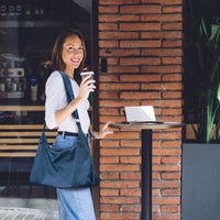 Large Carryall Crossbody Satchel